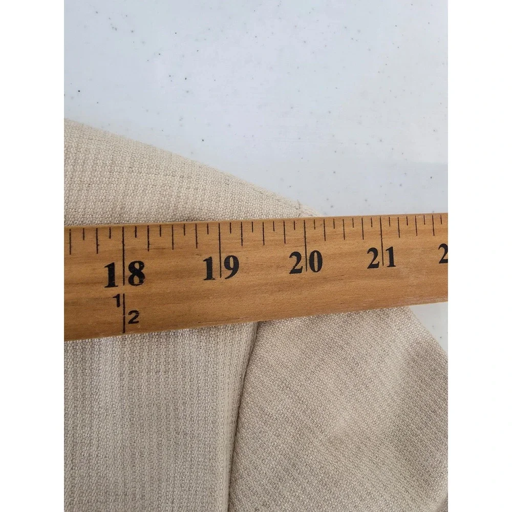 Vtg Jhane Barnes Blazer Jacket Mens 44R Beige‎ Sports Coat Career 3 B USA